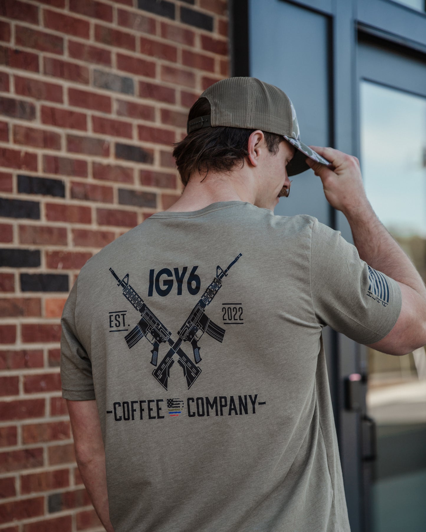 IGY6 T-Shirt Crossed M4's