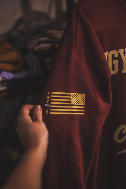 Maroon & Gold IGY6 Crewneck