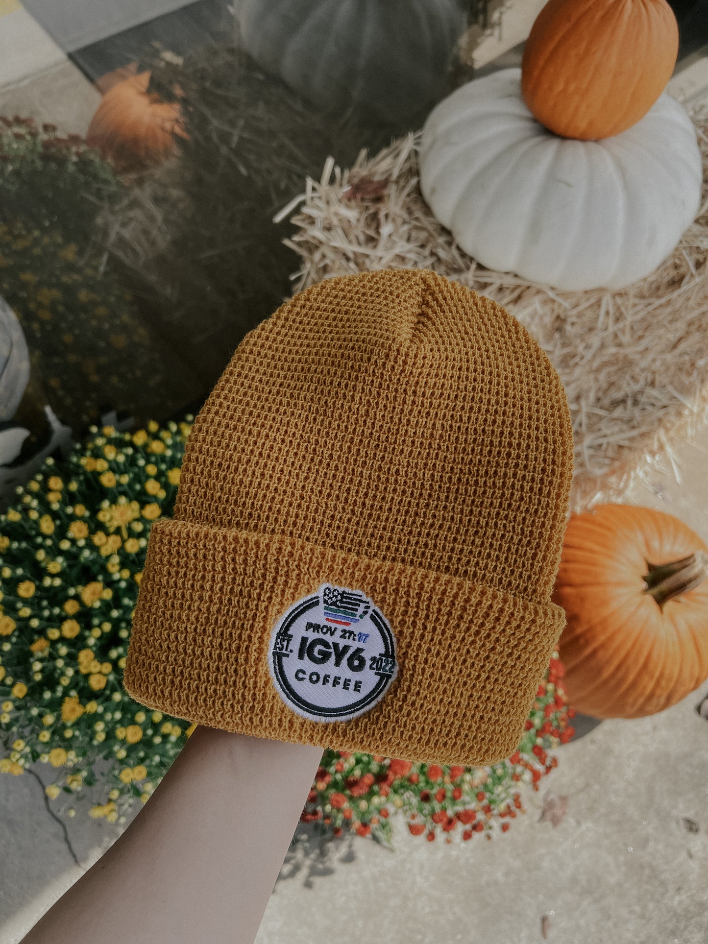 Yellow IGY6 Beanie
