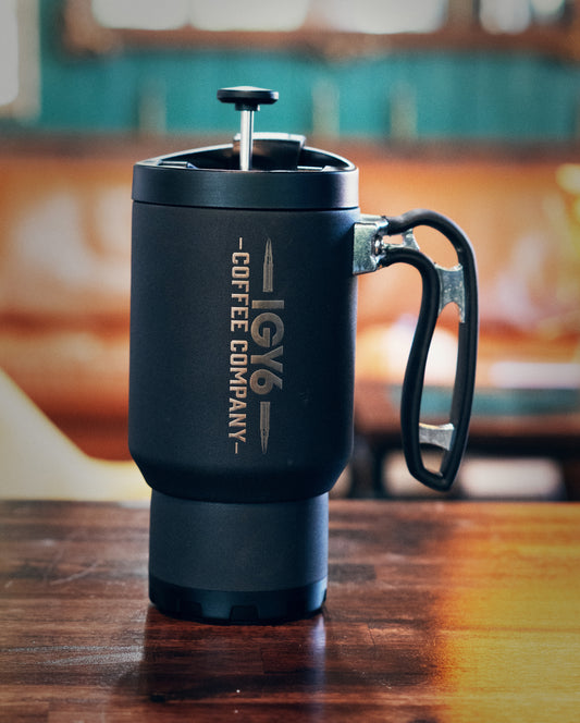 16 fl.oz Travel French Press by BruTrek