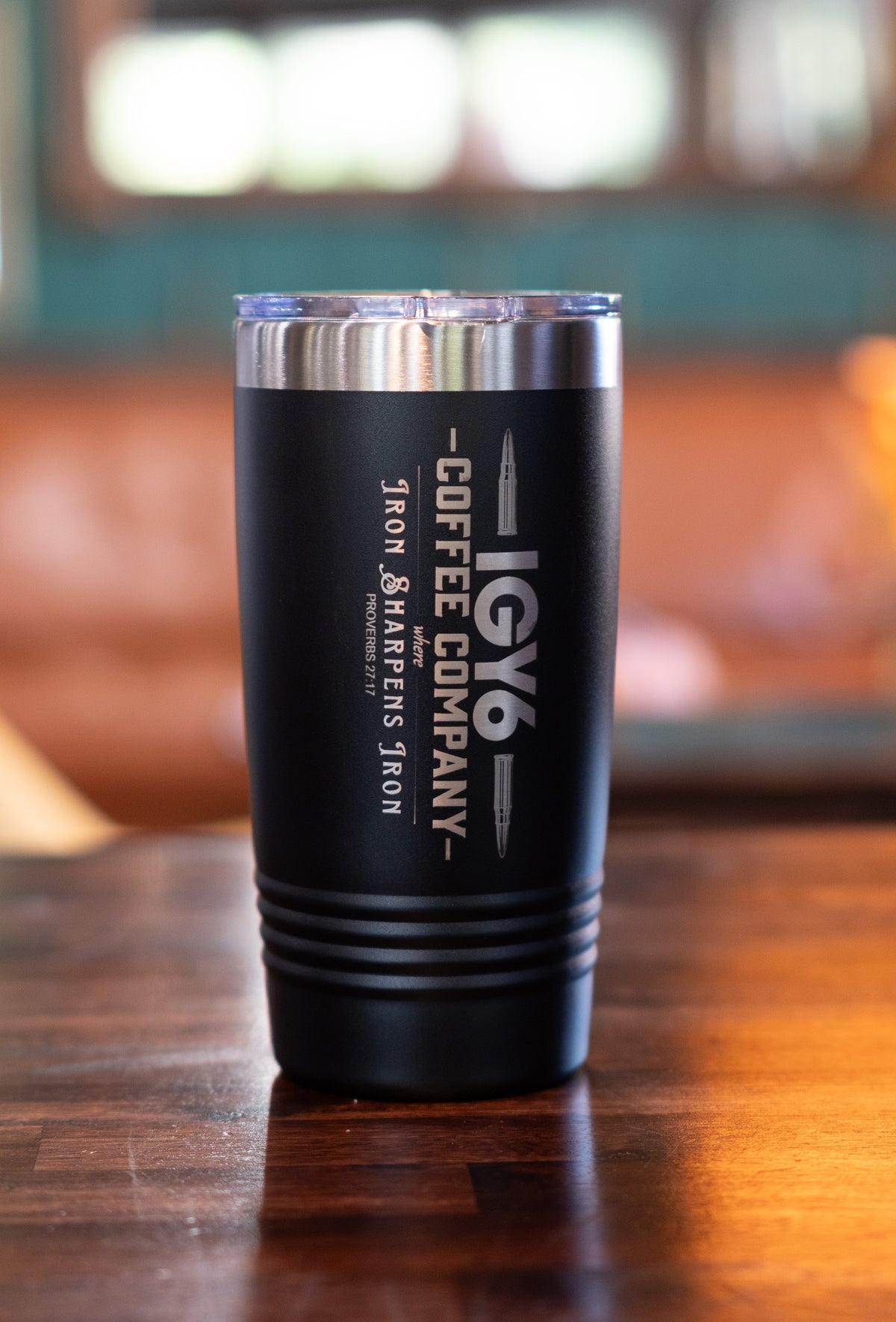 20oz. Black IGY6 Tumbler