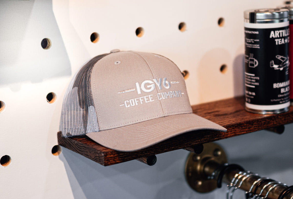 Gray Camo IGY6 Hat