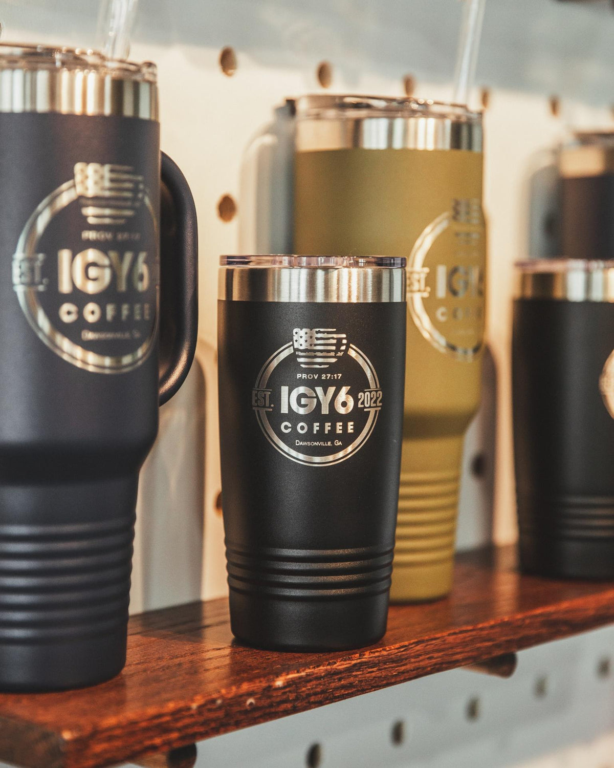 20oz. Black IGY6 Tumbler